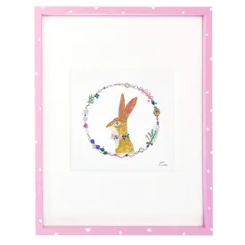 Aiko Fukawa Framed Print · Rabbit Wreath