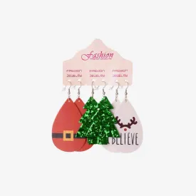 *APP EXCLUSIVE* Christmas Earrings Set