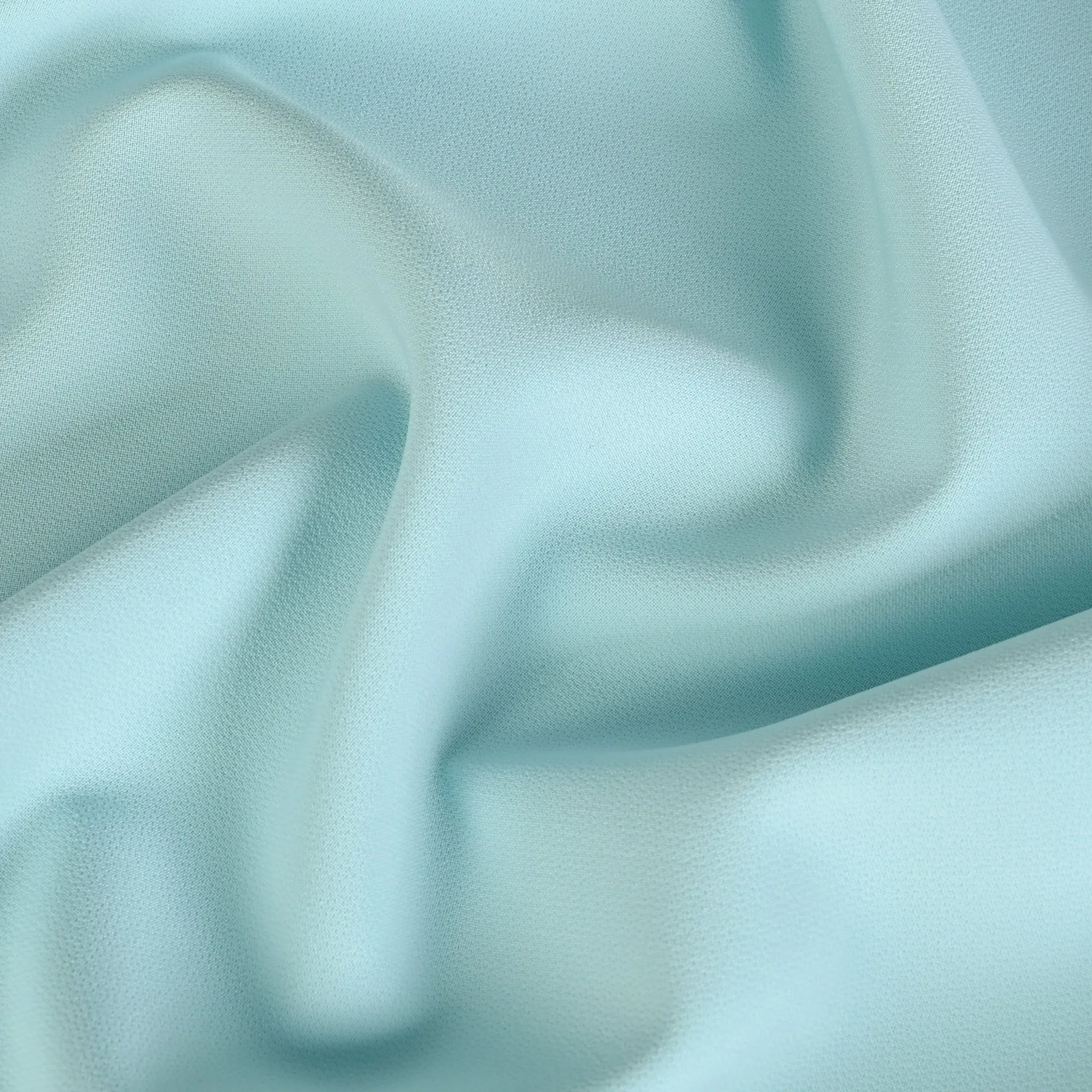 Aqua Blue Double Weave Fabric 4323