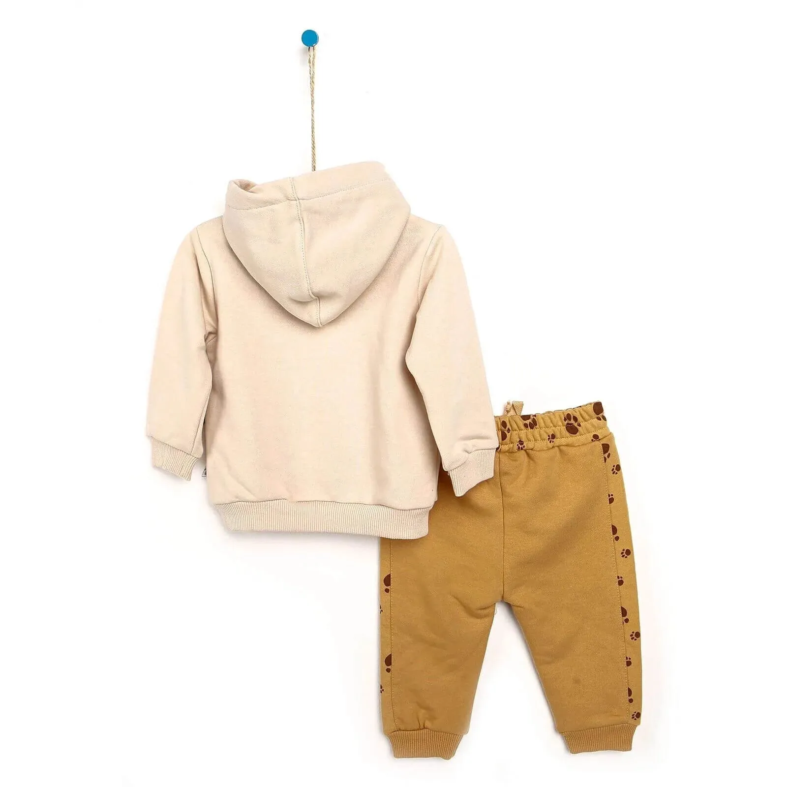 BabyZ Sweatshirt- Footless Bottom - Cinnamon