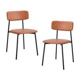 Bailey Leatherette Dining Chair (Set of 2)