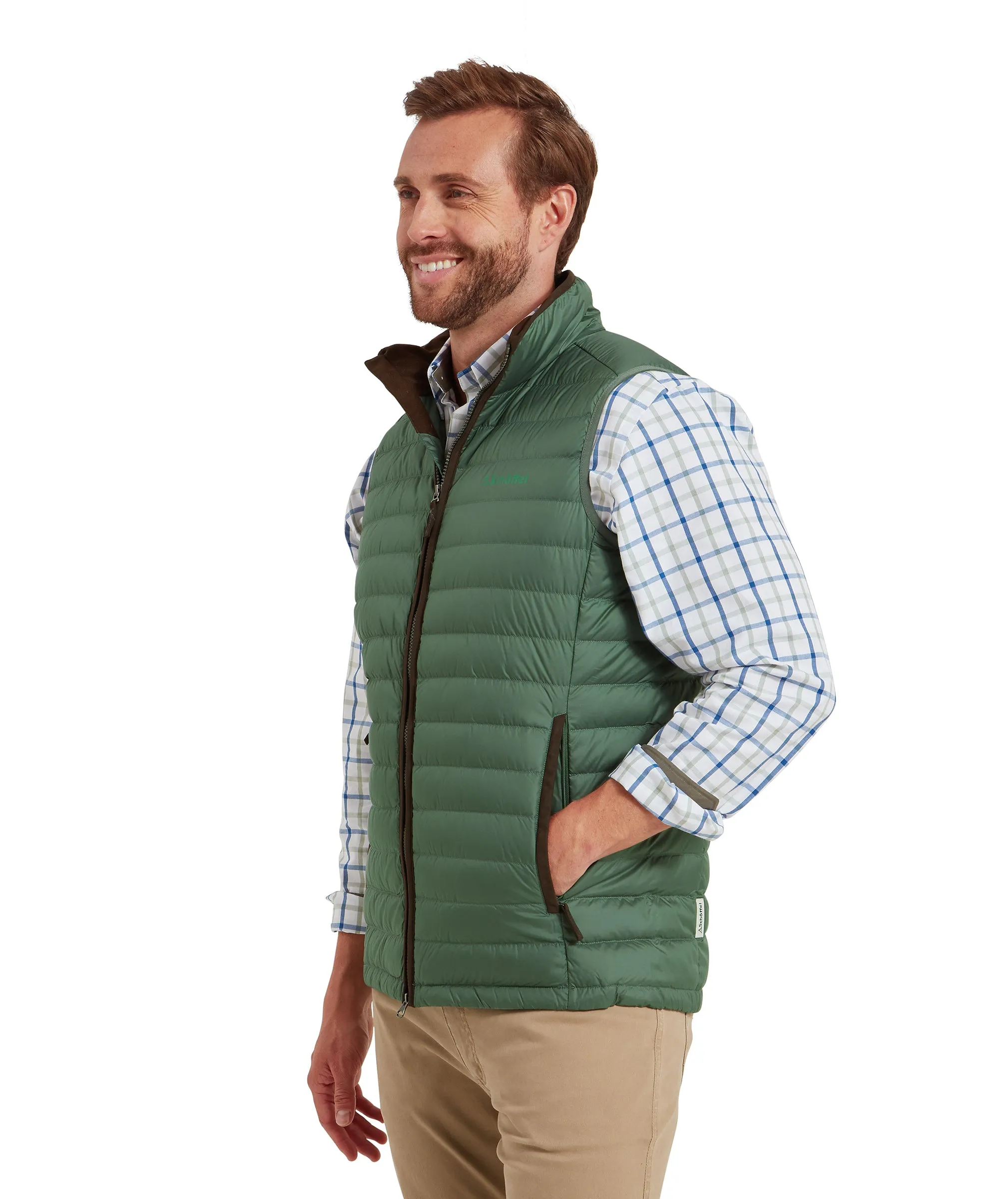 Bowden Down Gilet - Pine Green