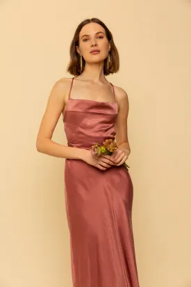 Camille Dress in Rose