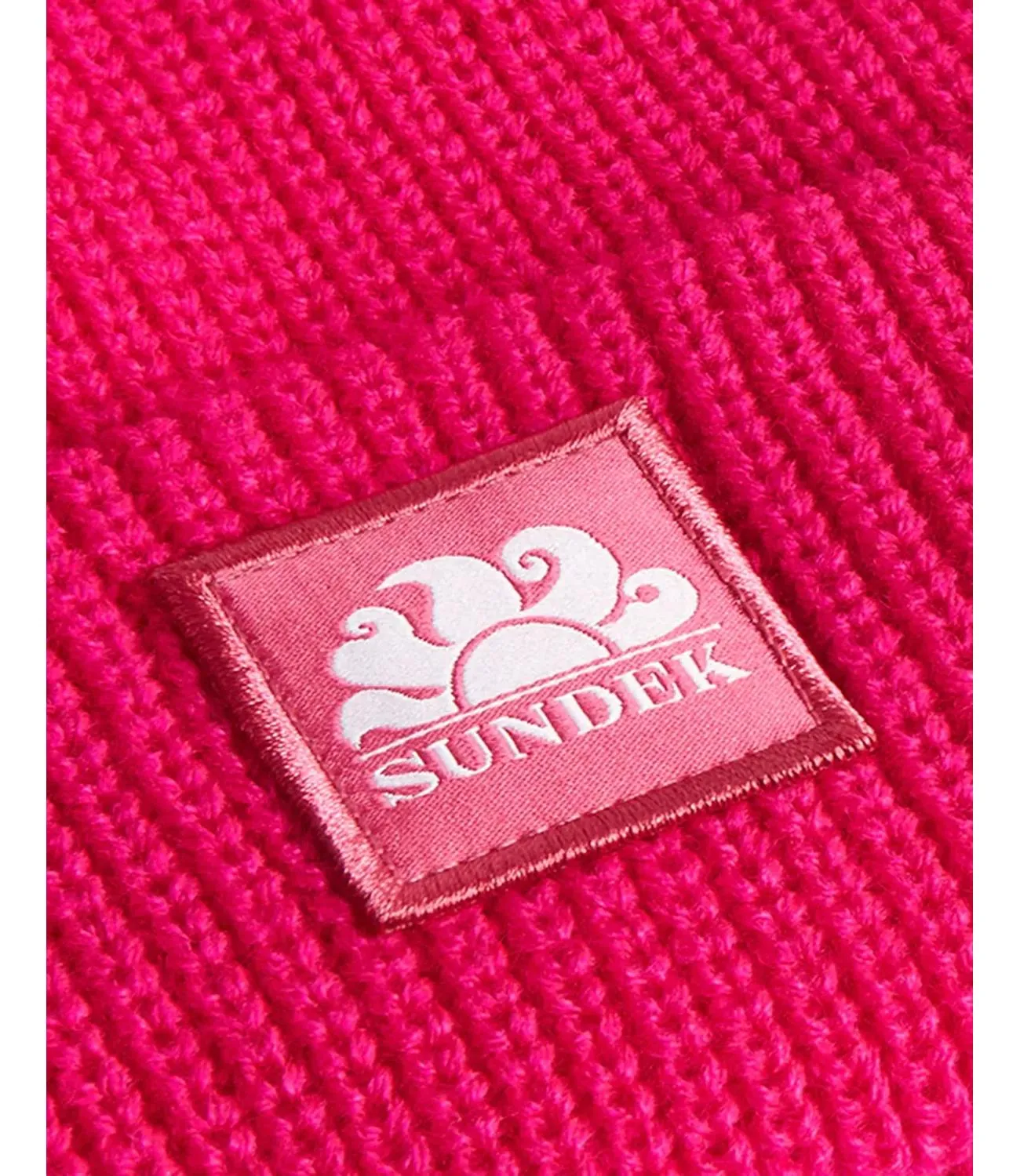 Cappello Sundek BEANIE A COSTINE rosa fuxia helicondia