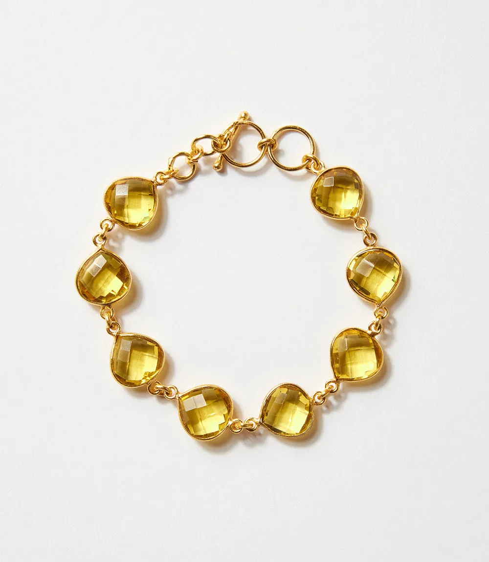 Citrine Quartz Bracelet