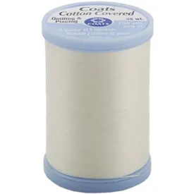 Coats Cotton Covered Quilting & Piecing Thread 250yds Pearl