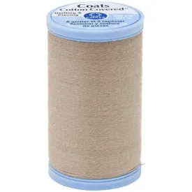 Coats Cotton Covered Quilting & Piecing Thread 500yd Buff