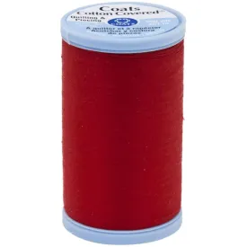 Coats Cotton Covered Quilting & Piecing Thread 500yd Red