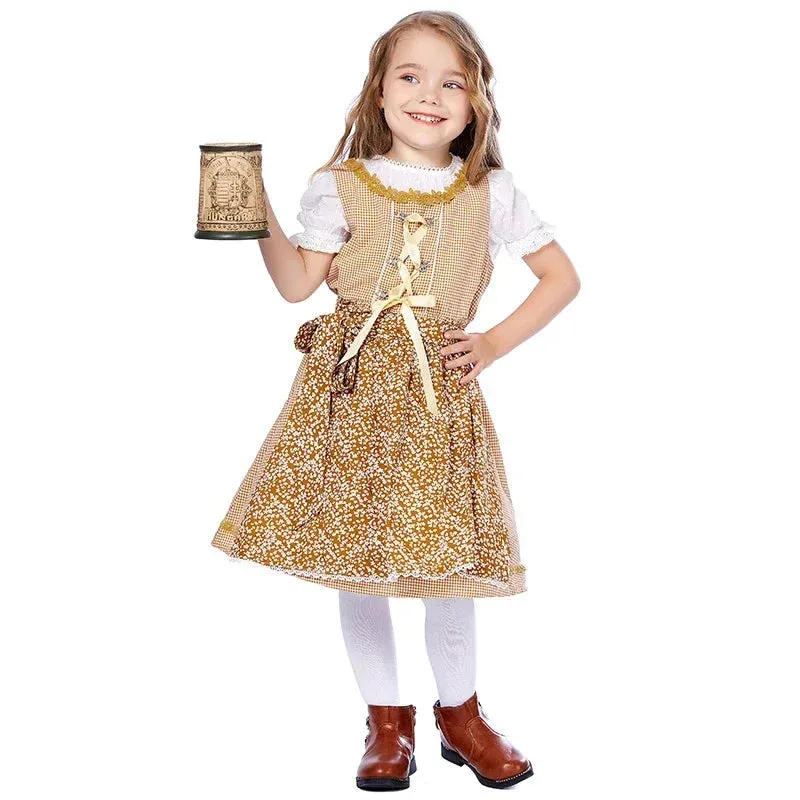 Colorful Oktoberfest Kid Fun Dresses