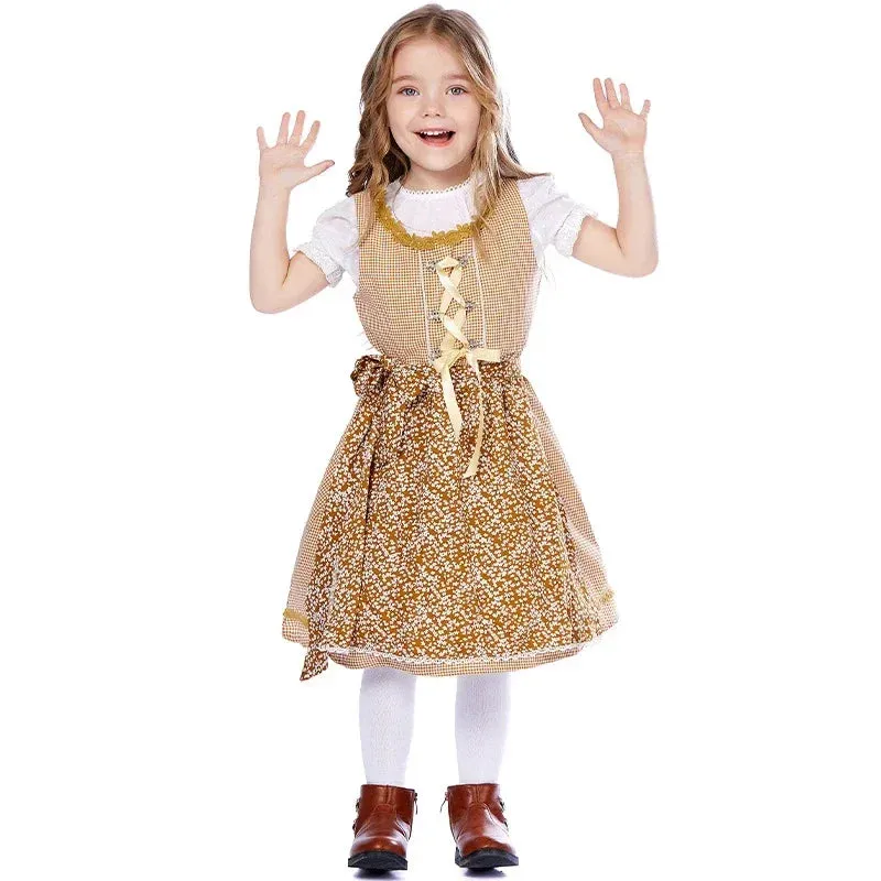 Colorful Oktoberfest Kid Fun Dresses