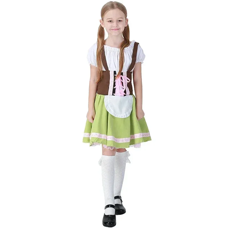 Colorful Oktoberfest Kid Fun Dresses