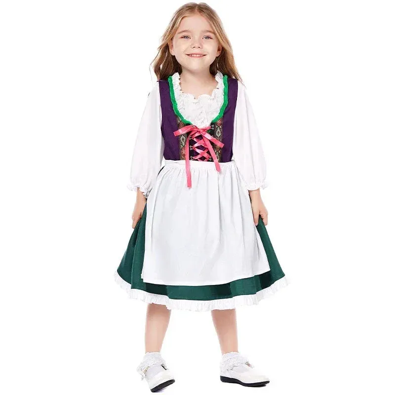 Colorful Oktoberfest Kid Fun Dresses