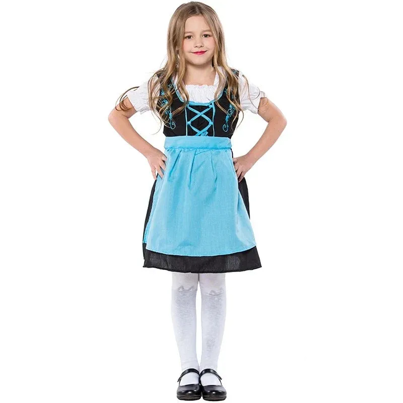 Colorful Oktoberfest Kid Fun Dresses