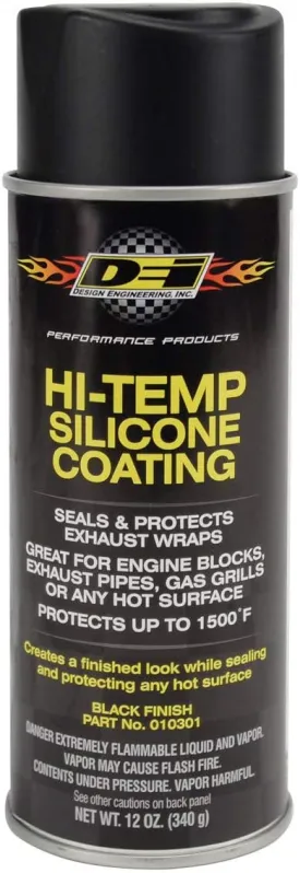 DEI Black HT Silicone Coating (6 per master carton)