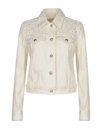 Etro Women Denim outerwear Ivory 12 UK