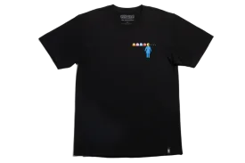 Girl OG Pac-Man Maze Tee Black