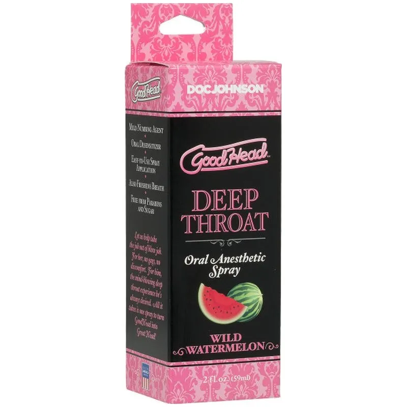 GoodHead Deep Throat Spray Wild Watermelon 59ml