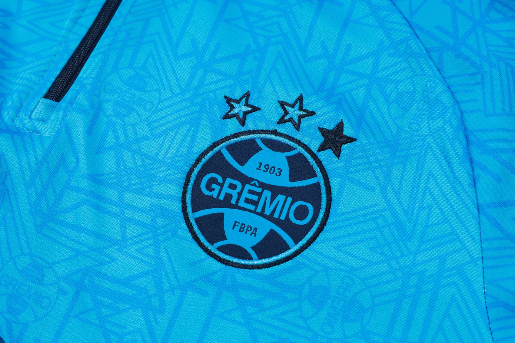 Grêmio PA Dark Blue and Light Blue Tracksuit