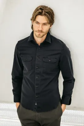 Kato Shirt The Brace LS Oxford St. Black