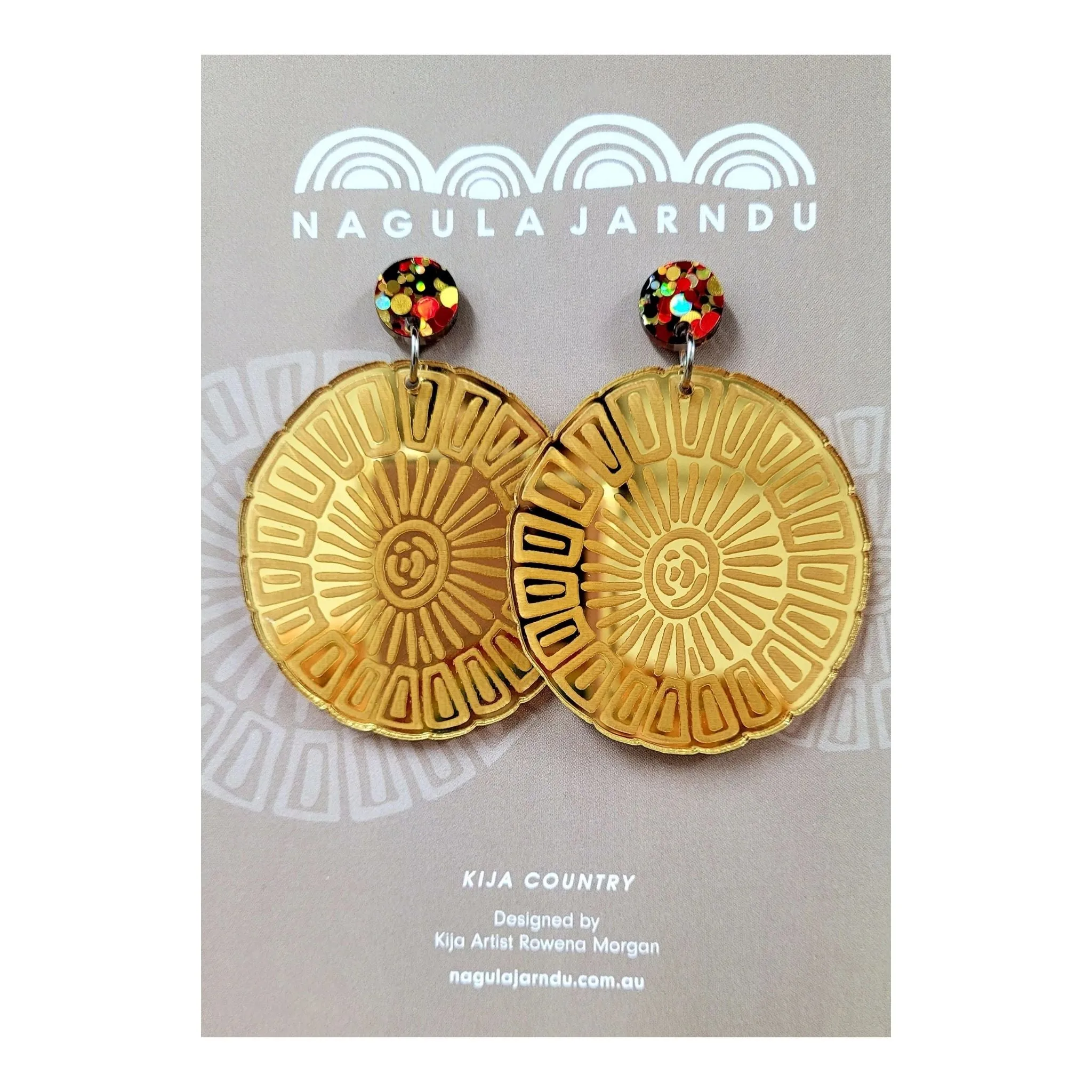 Kija Country Gold Earrings