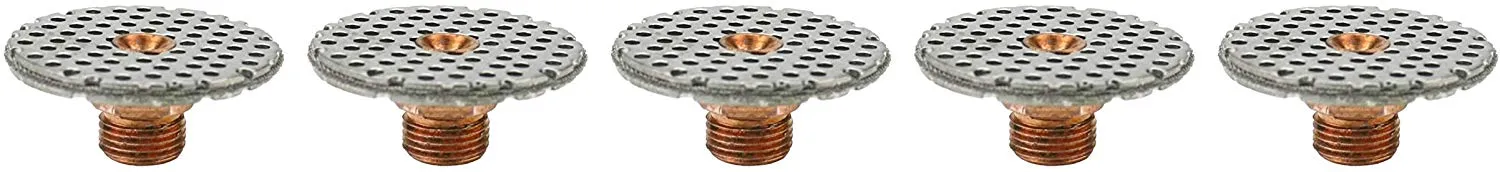 Large Diameter Tungsten adapter for 9, 20, 17, 18 & 26 Series TIG Torches with Fused Quartz Argon-Saving Configuration