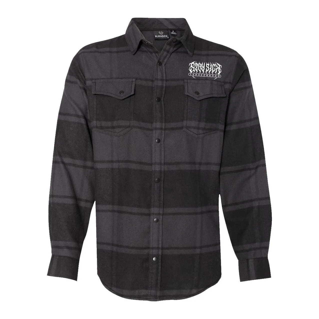 Legacy Black & Grey Flannel Shirt