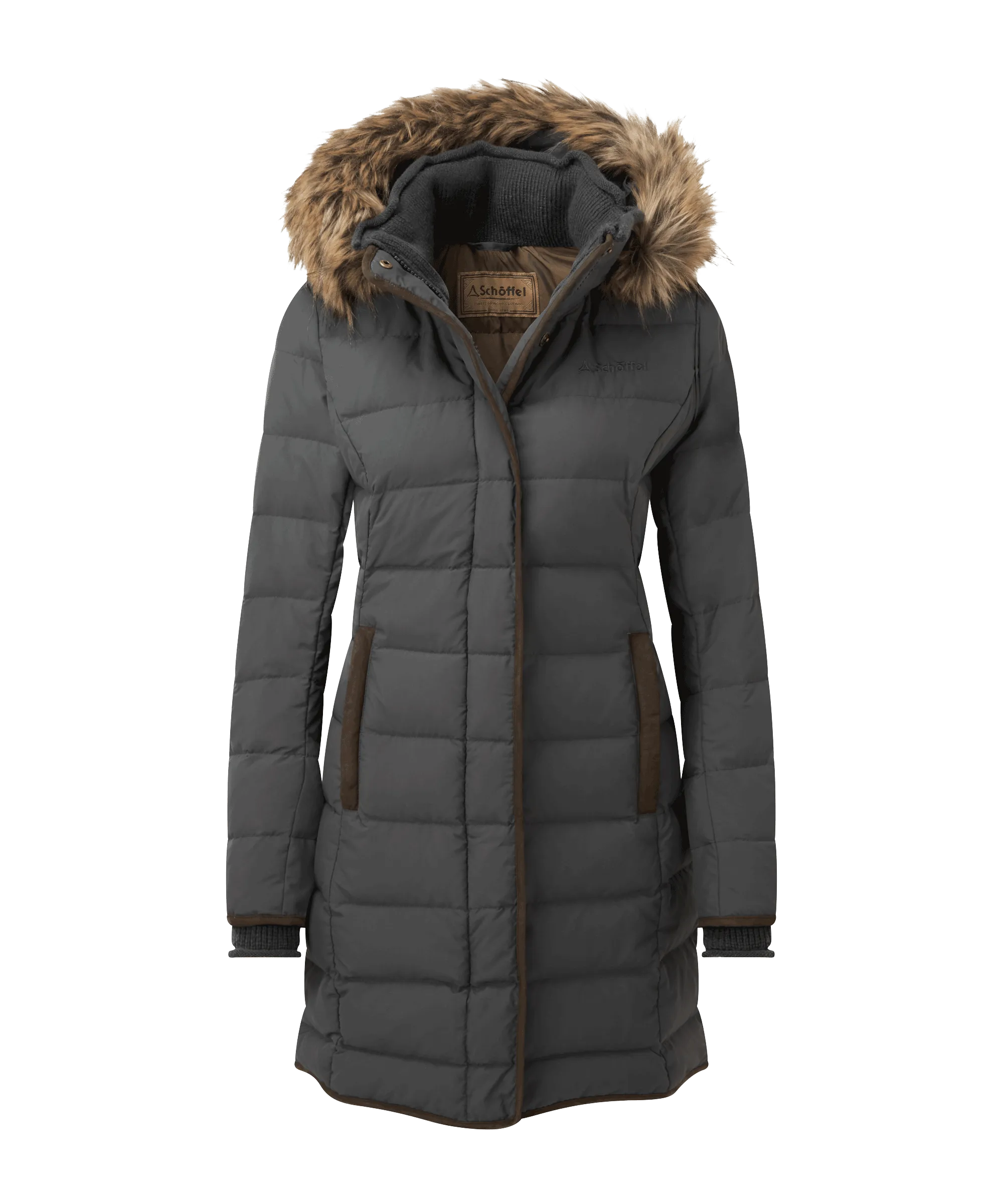 Mayfair II Down Coat - Gunmetal