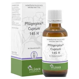 Muscle cramps, muscle cramps treatment, PFLUEGERPLEX Cuprum 145 H drops