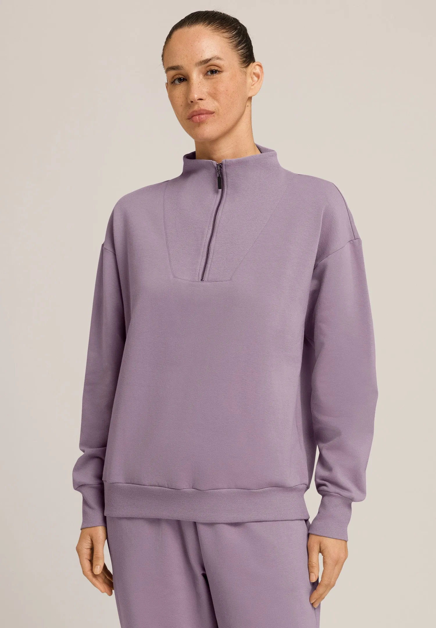 Natural Living Organic Cotton Half Zip Pullover | Daybreak 78756-1498