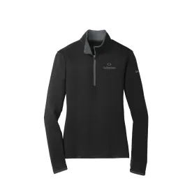 Nike® Women's Quarter Zip Pullover - Black