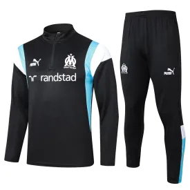 Olympique de Marseille Black Tracksuit