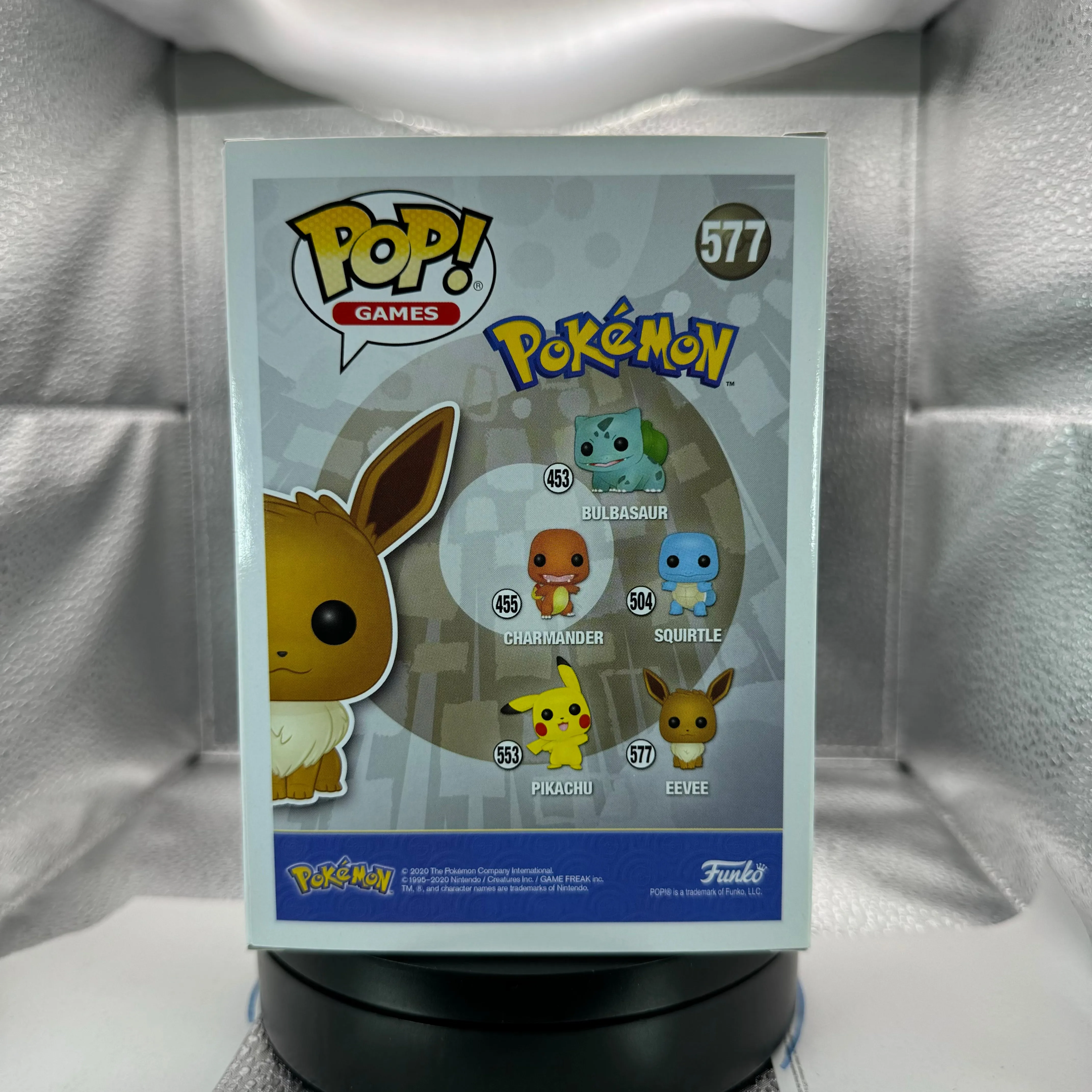 POP Games: Pokémon - Eevee Flocked Official Con Sticker