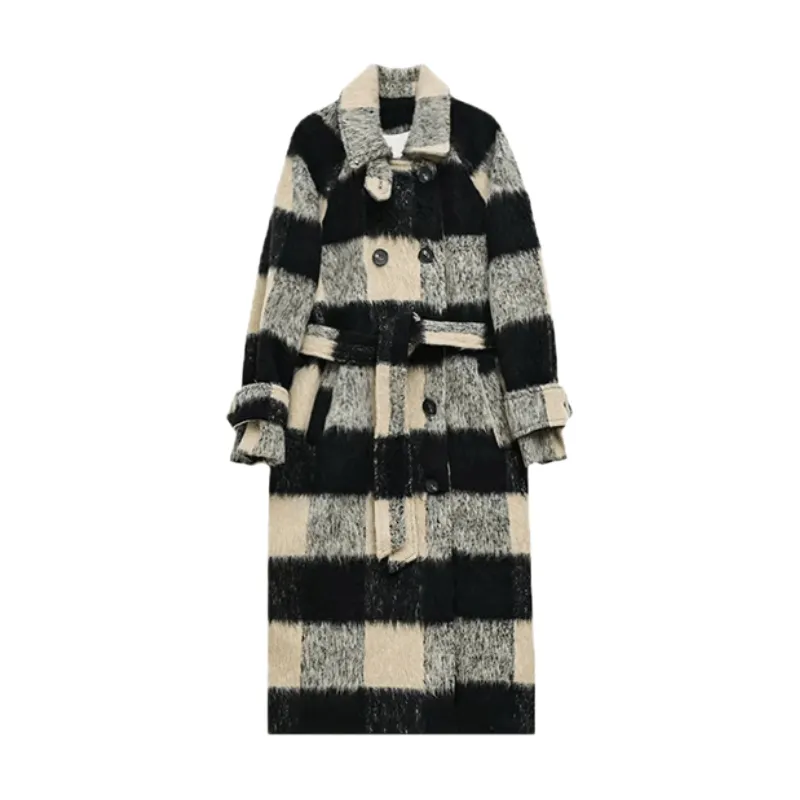 Pre Order:  Plaid Goose Down Winter Coat