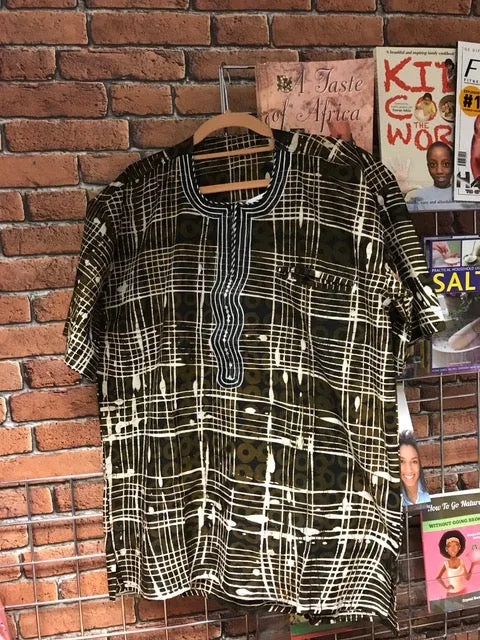 Ras Leo African Men's Shirts