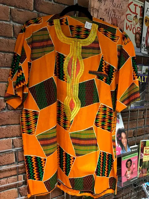 Ras Leo African Men's Shirts