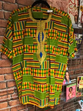 Ras Leo African Men's Shirts