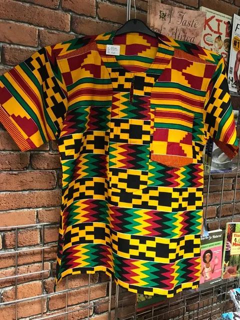 Ras Leo African Men's Shirts