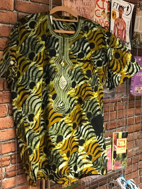 Ras Leo African Men's Shirts