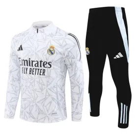 Real Madrid Black and White Tracksuit II