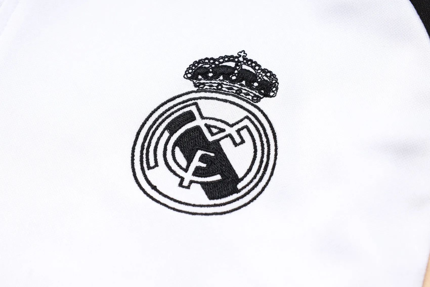 Real Madrid Black and White Tracksuit IV