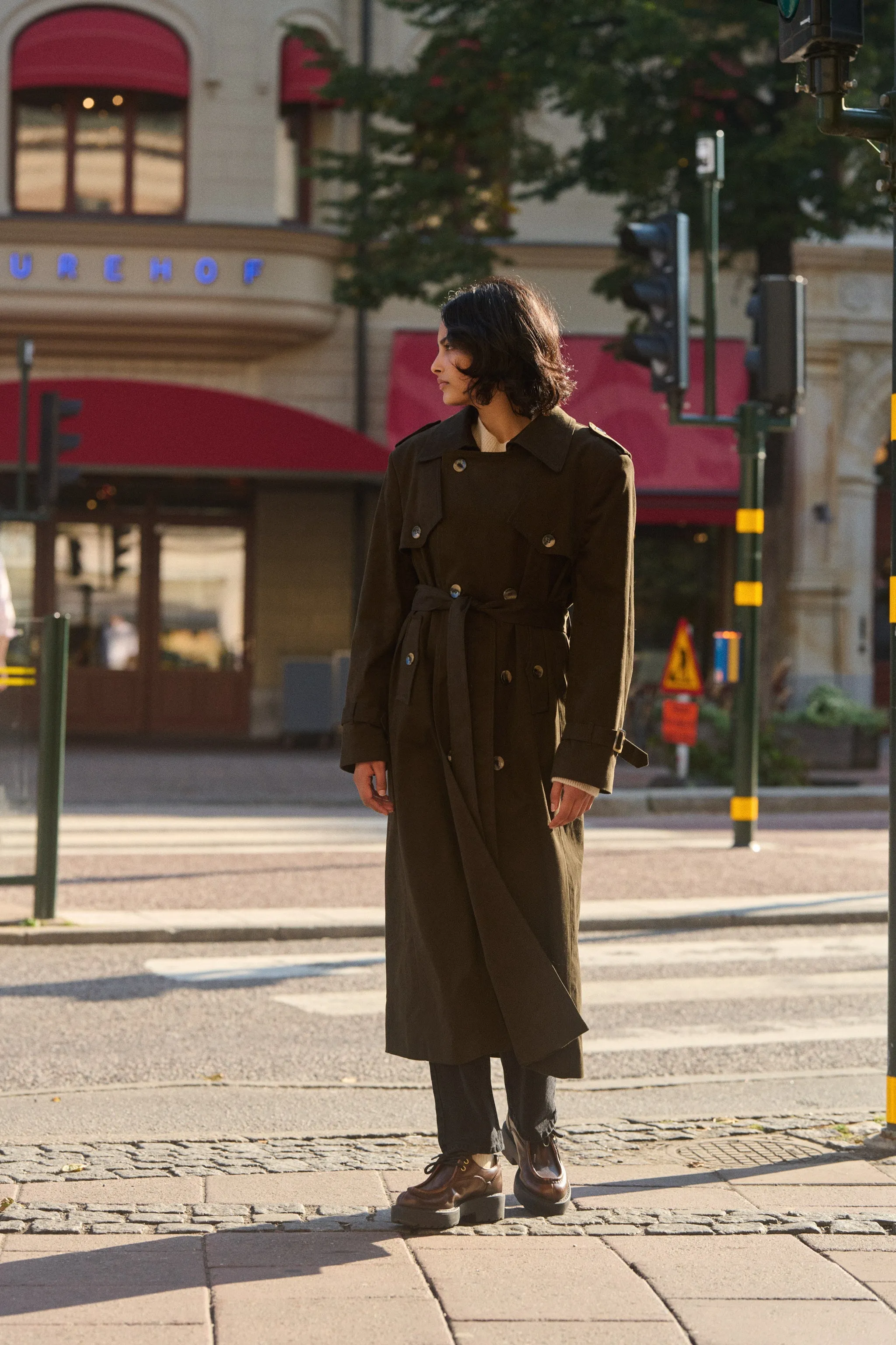 RIOT PREMIUM COAT BROWN