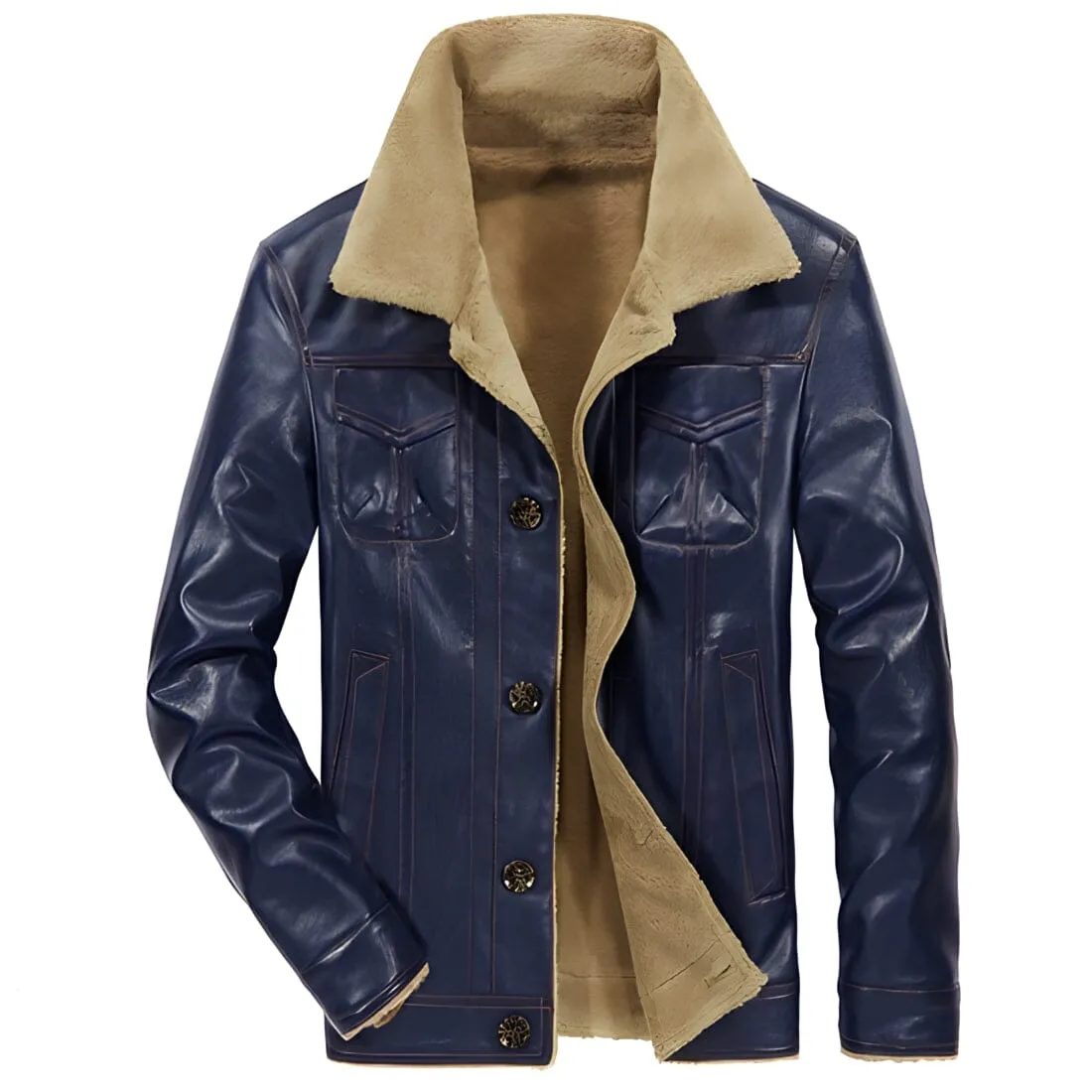 The Fox Winter Faux Leather Jacket - Multiple Colors