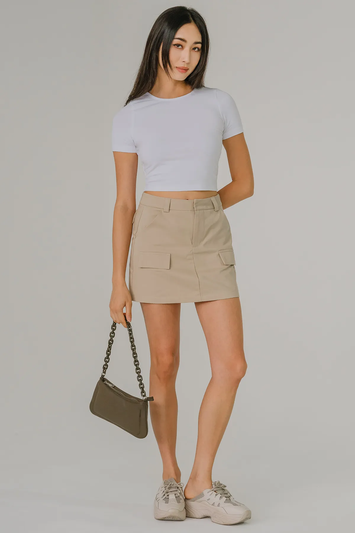 The Highway Skorts (Tan)